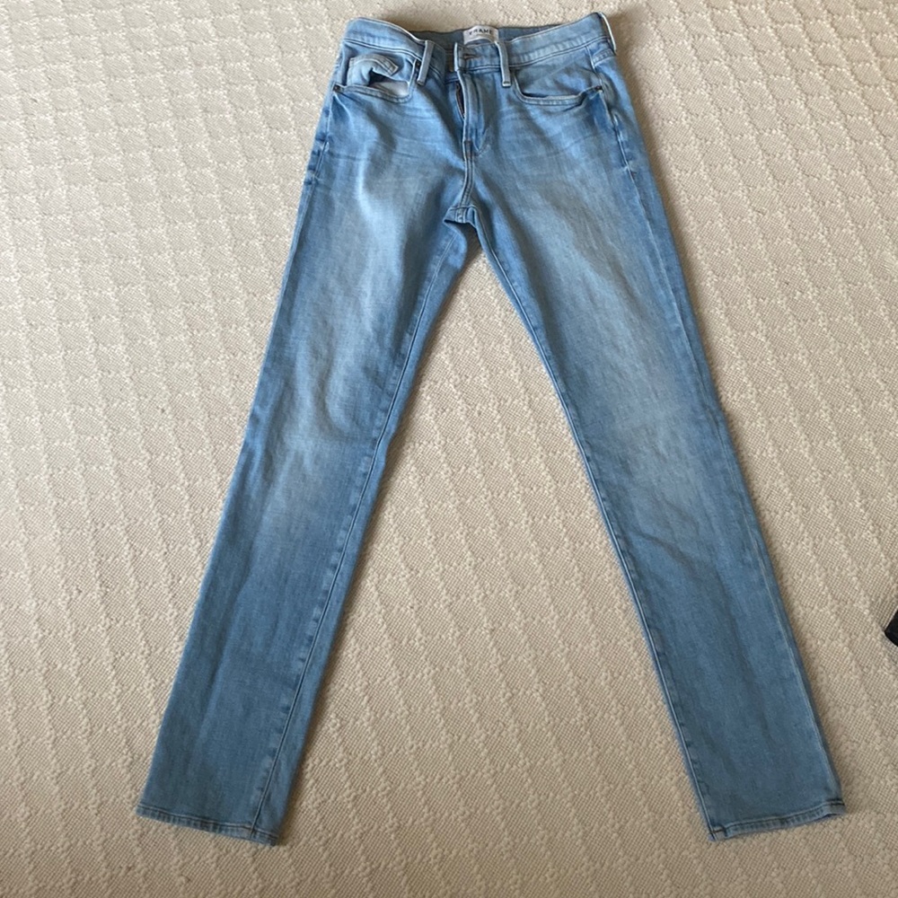 FRAME jeans, size 30, light wash
